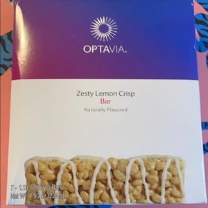 Optavia Zesty Lemon Crisp bars